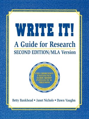 cover image of Write It!